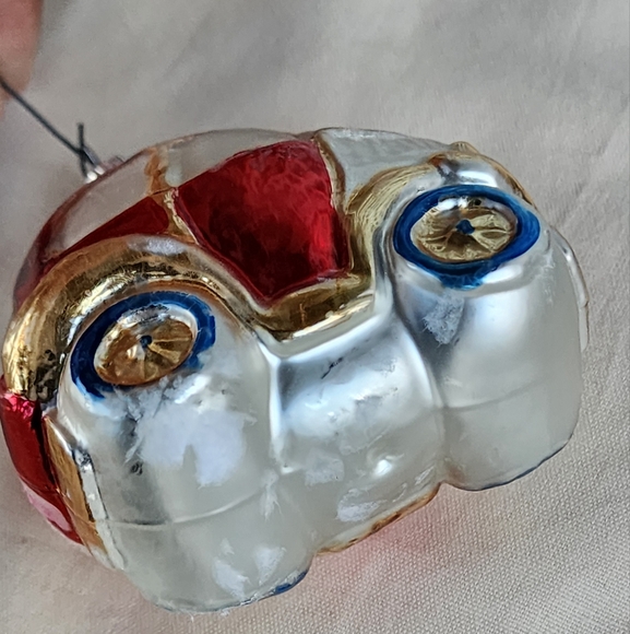 Vintage Poland Mercury Glass Car Christmas Ornament - Picture 4 of 12